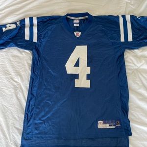 Colts Jersey. Vinatieri Number 4.